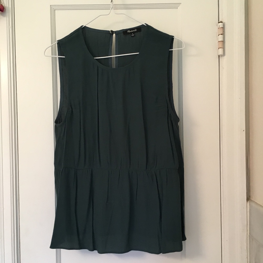 Madewell nipped waist top